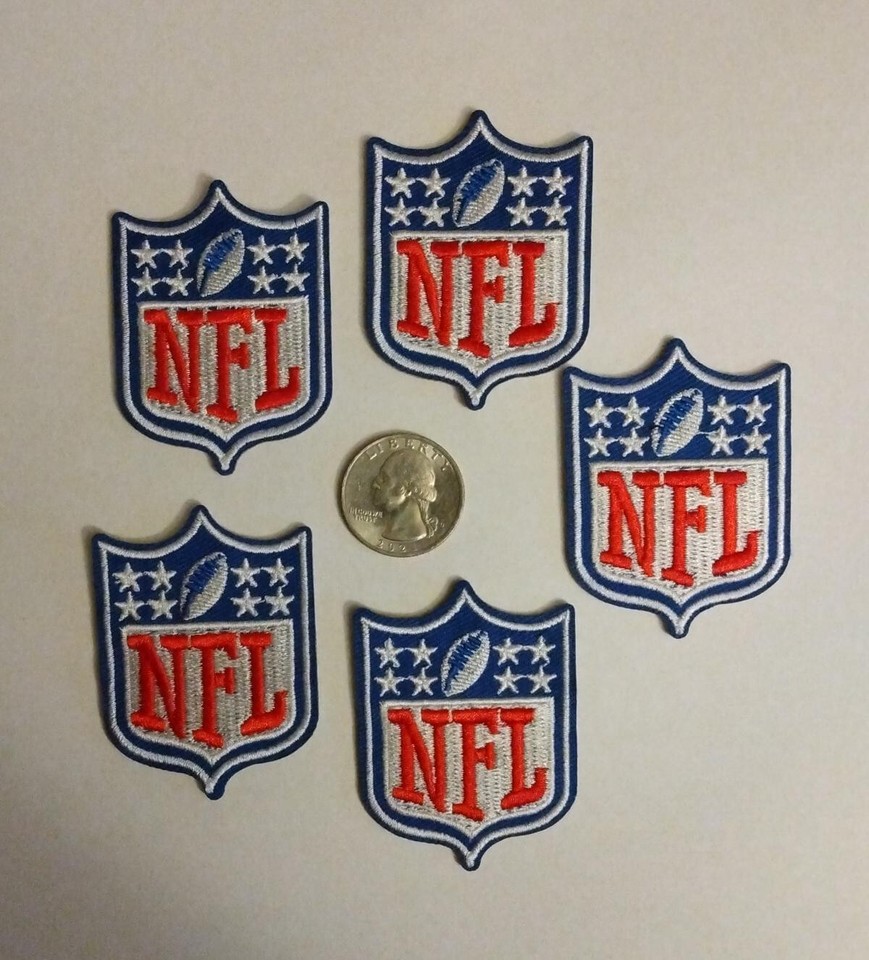 Football Logo NFL Iron/Sew On Embroidered Small Patch FREE SHIPPING