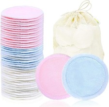 40 pcs Reusable Makeup Remover Pads for Face,...
