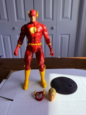 McFarlane DC Multiverse Flashpoint Flash Gold Label Loose Mint w/ Unmasked Head