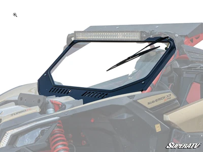 2017-2023 Can-Am Maverick X3 Turbo SUPERATV Glass Windshield [M] GWS-CA-X3-01-M - Bild 1 von 4