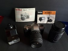 Pentax ZX-7 35mm Film Camera W/Lens Excellent Condition