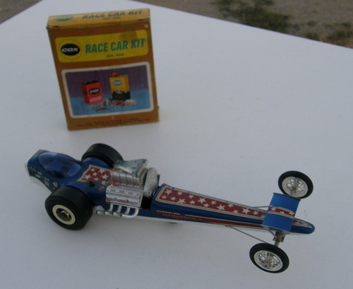 COX ELIMINATOR II Gas Powered Dragster Tether Race Car ~ Vintage Nice Untested