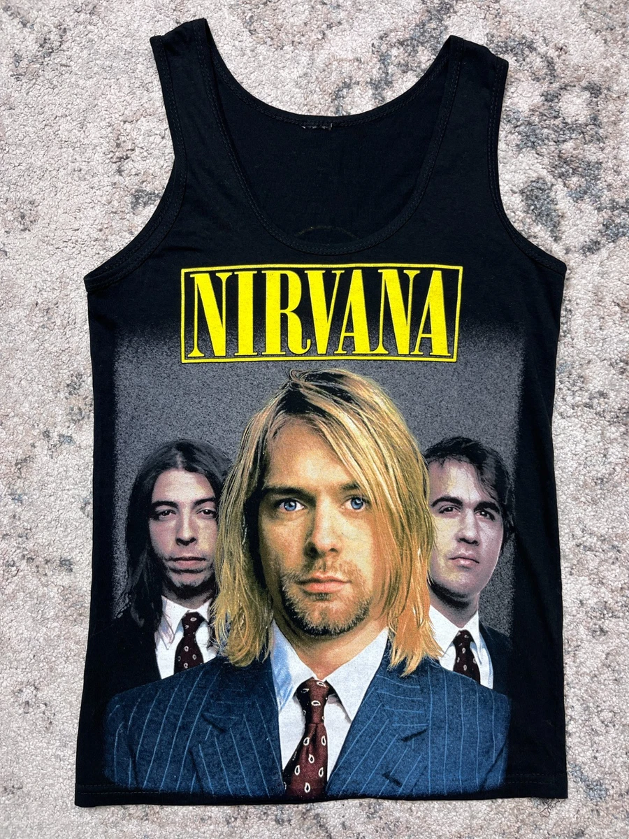 Preços baixos em Camisa Nirvana em Camisetas Vintage masculinas | eBay