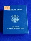 2012-W UNCIRCULATED American Silver Eagle Dollar.  ASE.   OGP & COA    #MF-3724