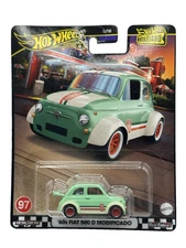 Hot Wheels Premium Boulevard 60s Fiat 500 D Modificado - Diecast - Real Riders