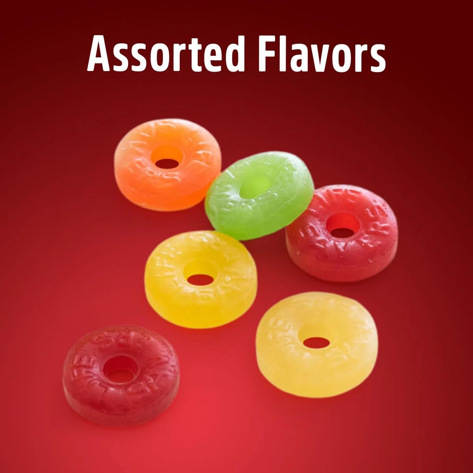 Assorted Hard Fruit Candy Bulk - Bulk Candy Individually Wrapped, Ideal Candies  - Image 4 of 4