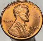 1946 S Lincoln Wheat Cent BU RD T330