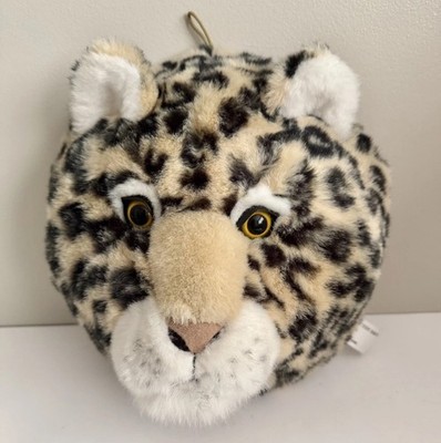 Plush Wall Mount Beverly Hills Teddy Bear Co. Leopard HEAD Face Trophy 10'' Hang