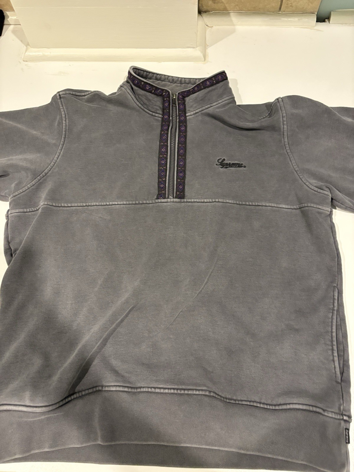 Supreme Half-zip Pullover Medium - image 4