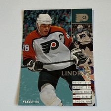 Fleer 1994-95 Eric Lindros Philadelphia Flyers NHL #157 Ice Hockey Card