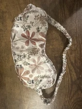 Satin Sleep Mask Floral Print