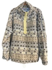 No Boundaries Womens Multi Half Zip Plush Pullover W/Pockets Size XXL 20 New