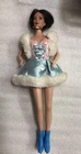 Mattel Ice Skating Barbie Doll Vintage 90's Brunette