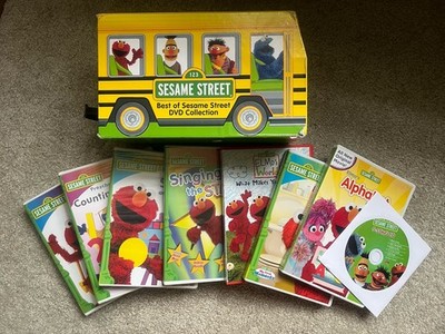 Sesame Street Best Of Sesame Street DVD Collection School Bus Box