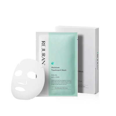REJURAN  Moisture Treatment Mask, c-PDRN  - Hydrating Facial Sheet Mask, Repairs