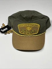 Bioworld Official Legend Of Zelda Snapback Green Hat Nintendo
