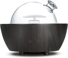 280ml Glass Essential Oil Diffuser Aromatherapy Diffusers Ultrasonic Cool Mis...