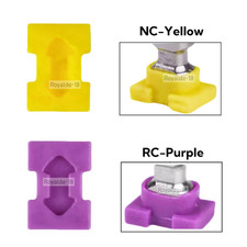 Dental Plastic Caps NC/RC Transfer Close Cap Closed Tray Impression Cop