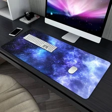 [40*90cm 1pc Extra Large Gaming Desk Mat-XXL Computer Keyboard&Mouse Pad w/Deep