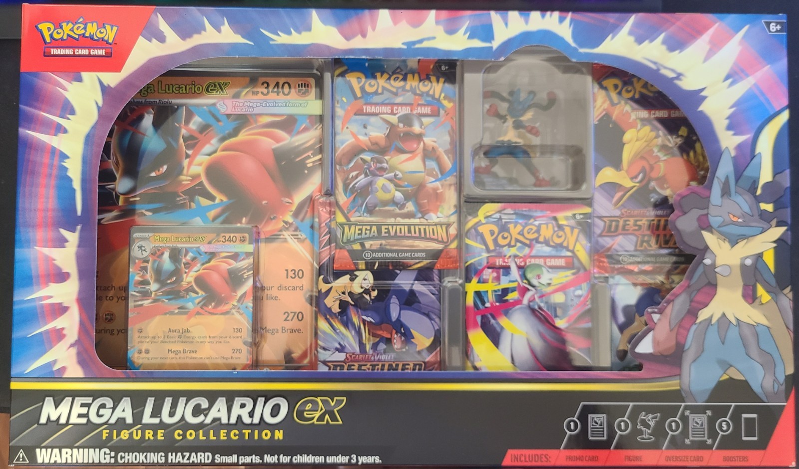 Pokemon TCG - Mega Lucario ex Premium Figure Collection [Sealed]