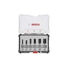 Bosch 6-teiliges Nutfräser-Set Nut Fräser -...