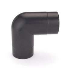 WOODRIVER Dust Connection 2-1/2" 90 Degree Elbow Dust Collection Fitting