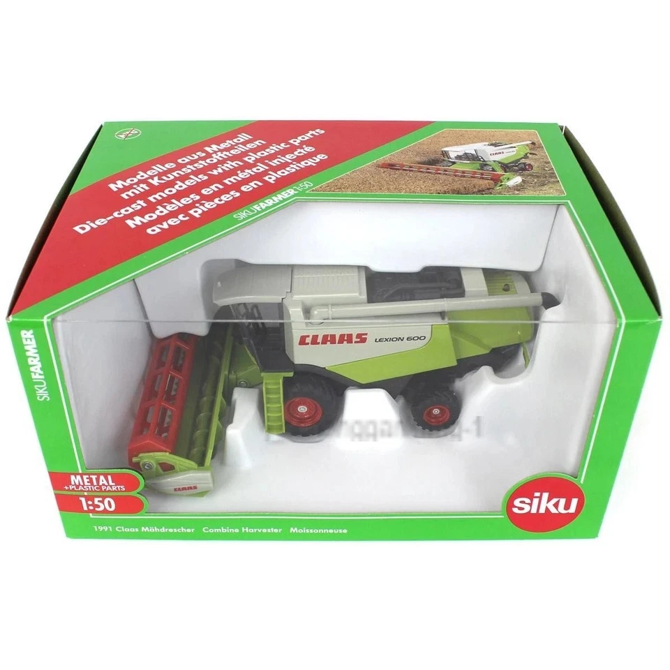 SIKU 1991 Claas Agricultural Harvester 1:50 Durable Toy Vehicle Model - Image 2 of 4