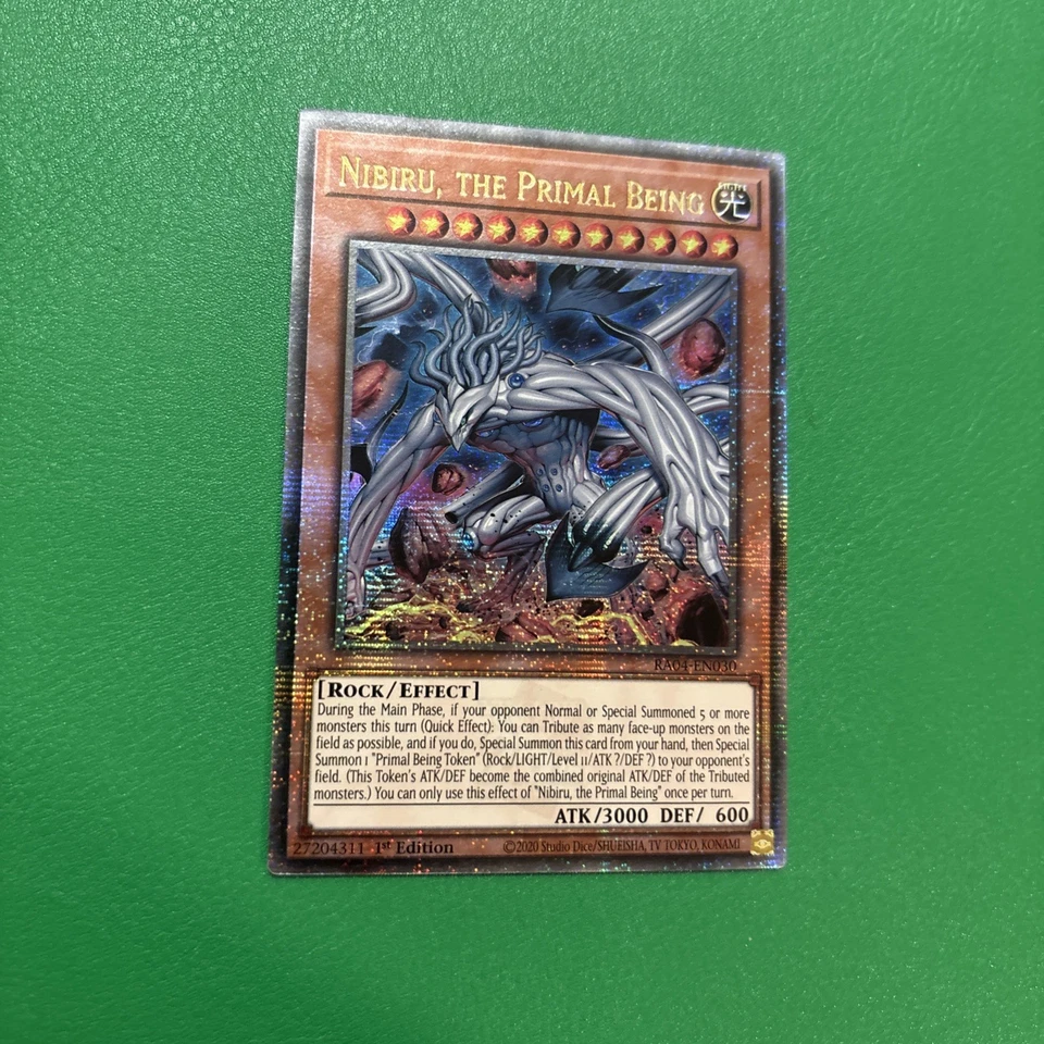 Nibiru, the Primal Being (New Art) (Quarter Century Secret Rare) RA04-EN030 Used - Image 4 of 4