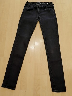 Mavi Jeans Dunkelgrau Schwarz W27 L34 XS Super Skinny Serena