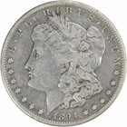 1894-S Morgan Silver Dollar VF Uncertified #154