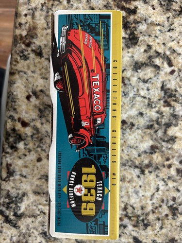 1939 Dodge Airflow Texaco Tanker Truck 1:32 Die Cast Ertl Coin Bank in Box. U233
