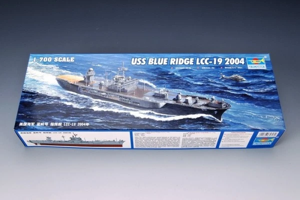 Trumpeter 05717 USS BLUE RIDGE LCC-19 2004 1:700 Kit di modellismo - Immagine 2 di 4