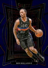 RON HOLLAND II RC 2024-25 Panini Select Blue Base #74 Pistons Concours ID:140383