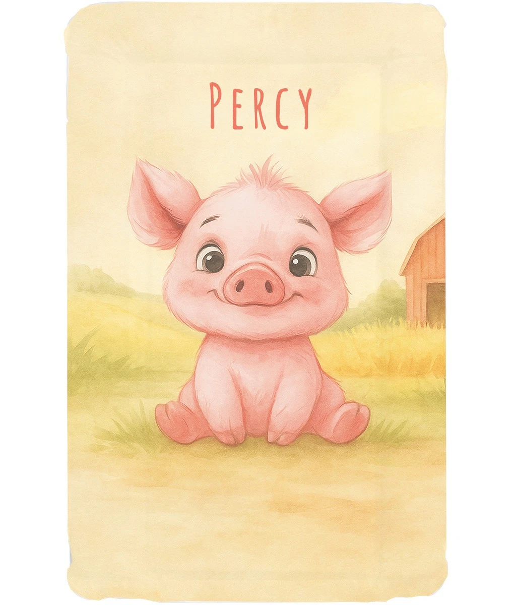 Piggy Patch Personalised Baby Changing Mat Padded, Wipe Clean Nursery
Opens in a new window or tab