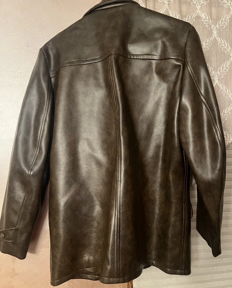 Chaqueta de Colección California Trends Western Sportswear Imitación Cuero Talla Mediana Foto 4 de 4