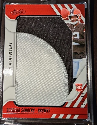 2025 Panini Absolute Shedeur Sanders Base (RAW)