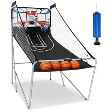 Dual LED Electronic Shot Basketball Arcade Game w/ Accurate Scoring System