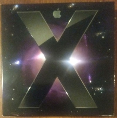 Apple Mac OS X Leopard Version 10.5.1 Install DVD With Manual Retail Edition