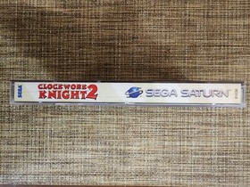 Clockwork Knight 2 for Sega Saturn - Case/Foam/Disc/Manual/Reg Card Ex Cond
