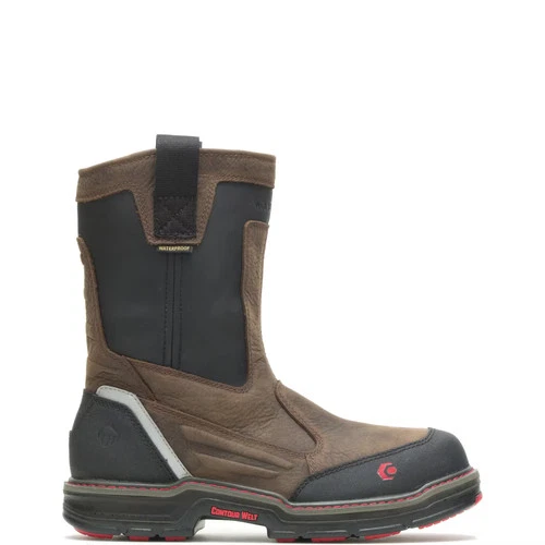 Wolverine Men Overman Waterproof CarbonMAX®  Wellington Work Boots Leather