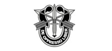 4" army special forces crest de oppresso liber bumper sticker decal usa made