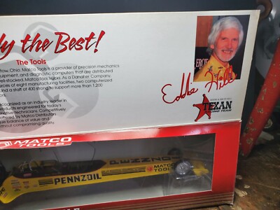 98 Eddie Hill Matco Tools 1:24 Diecast NHRA Top Fuel Dragster