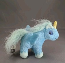 Blue Unicorn Horse Pegasus Neopets McDonalds 2004 4  Plushie