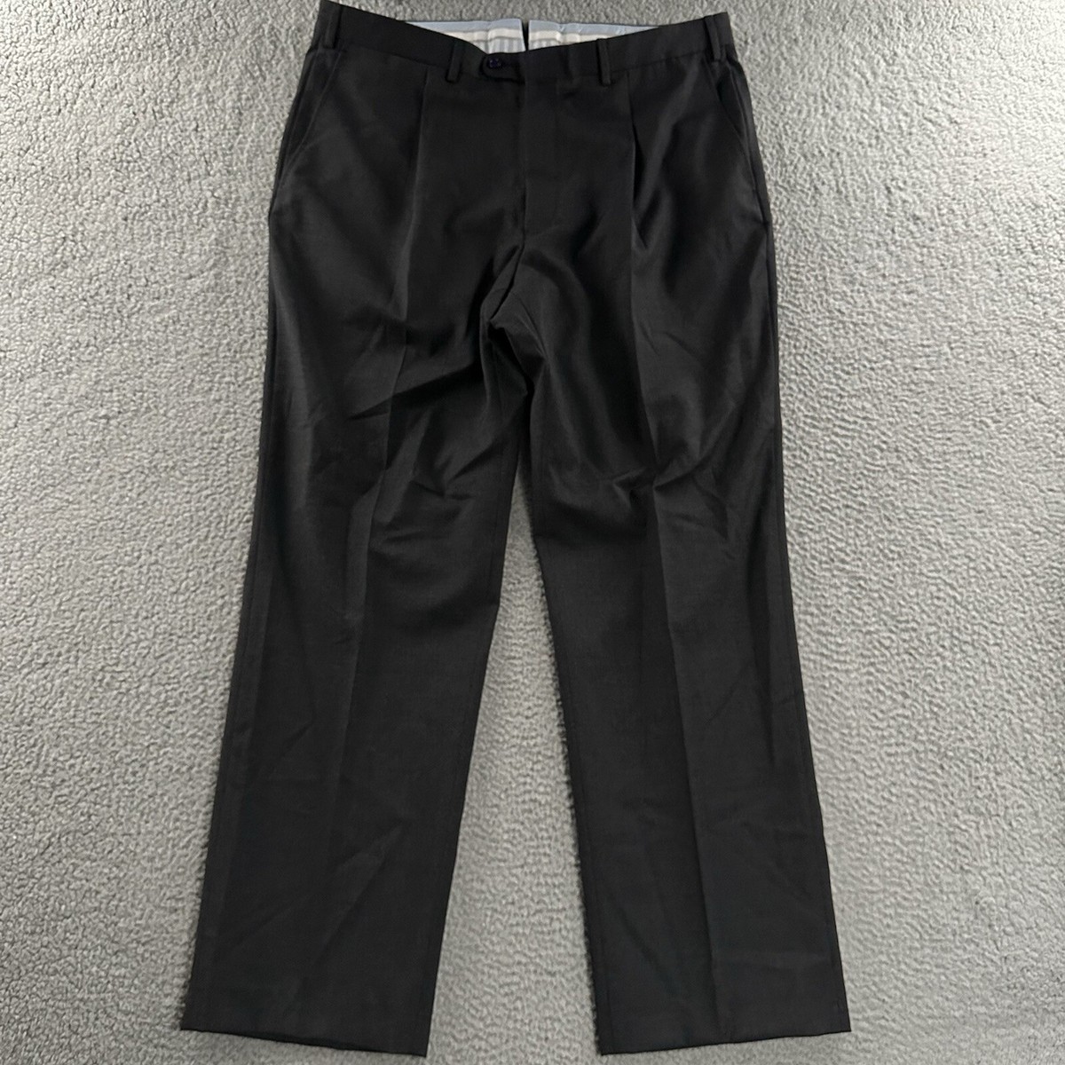 【美品】VIGANO 2tuck Gray Wool Trousers Opti Dark Grey Trofeo Wool Pants SS25 22451524 | Zegna FI