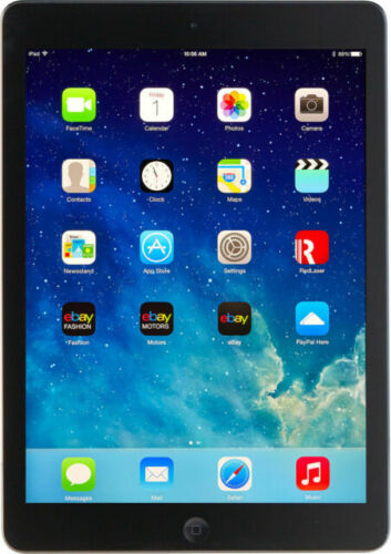 Apple iPad Air primera generación 64 GB, Wi-Fi + celular (AT&T), 9,7 pulgadas - gris espacial - Imagen 1 de 1