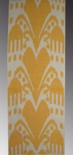 11 Yard HAND MADE UZBEK Natural SILK IKAT ADRAS FABRIC 9034