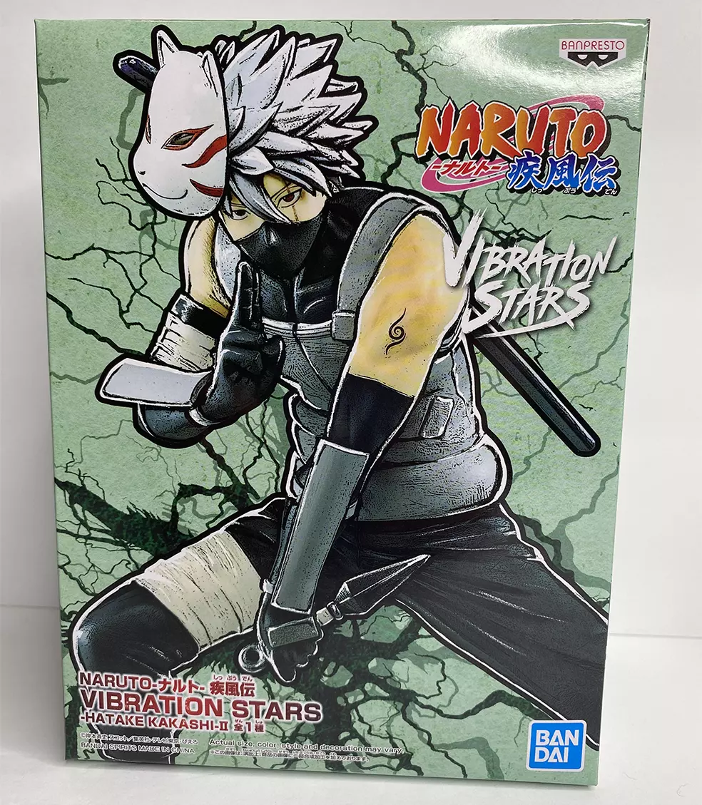  Banpresto - Naruto Shippuden - Vibration Stars - Hatake Kakashi-II  Statue : Toys & Games