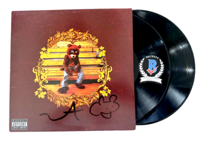 Kanye West coming ピクチャーバイナル KANYE WEST SIGNED AUTOGRAPH VINYL RECORD ALBUM THE COLLEGE DROPOUT