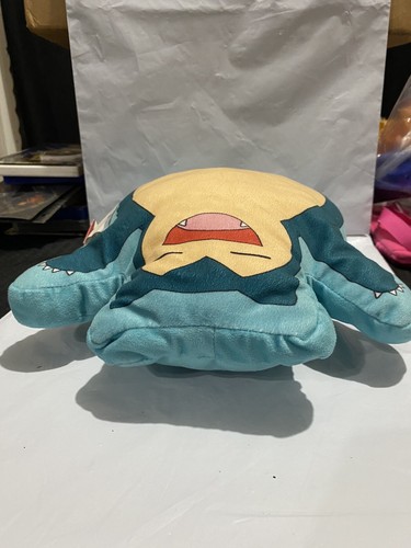 Pokemon Snorlax Character Plush Pillow Snorlax Preowned 13” - Picture 9 of 9