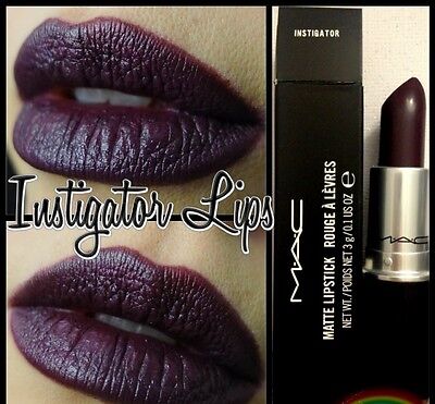 Mac Lipstick Instigator Matte New In Box 100 Authentic Vhtf Ebay